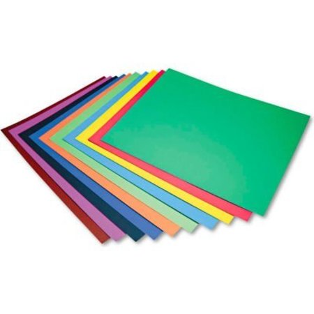 PACON CORPORATION Pacon® Four-Ply Railroad Board in Ten Assorted Colors, 28" x 22", 100/Carton 5487